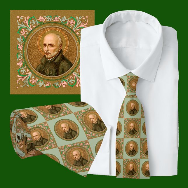 St. Ignatius Loyola (BK 050) Neck Tie (Creator Uploaded)
