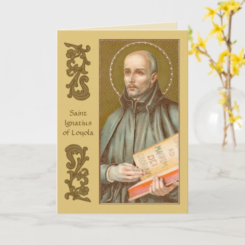 St Ignatius Loyola JM 27 Greeting Card