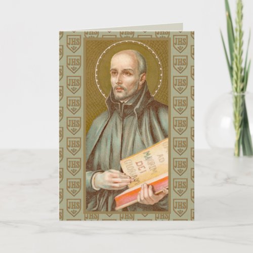 St Ignatius Loyola JM 27 Greeting  Card