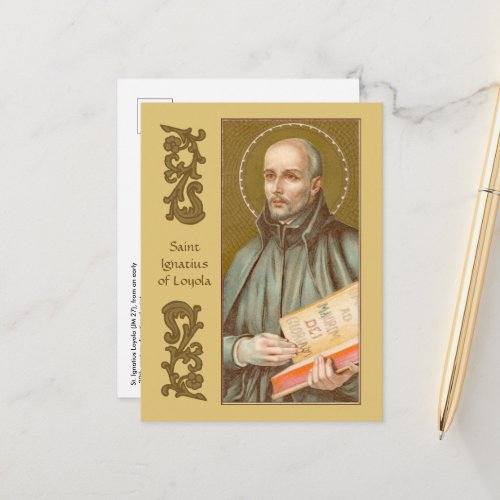 St Ignatius Loyola JM 27 Postcard