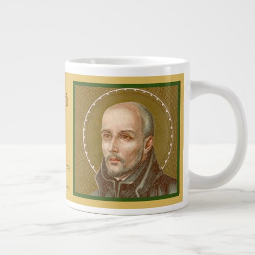 St Ignatius Loyola JM 27 Quote Giant Coffee Mug