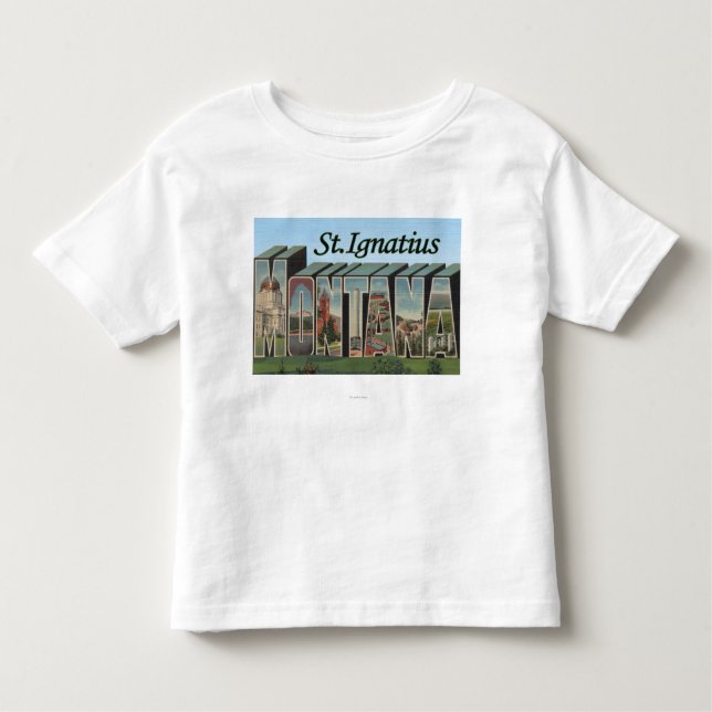 St. Ignatius, Montana Toddler T-shirt (Front)