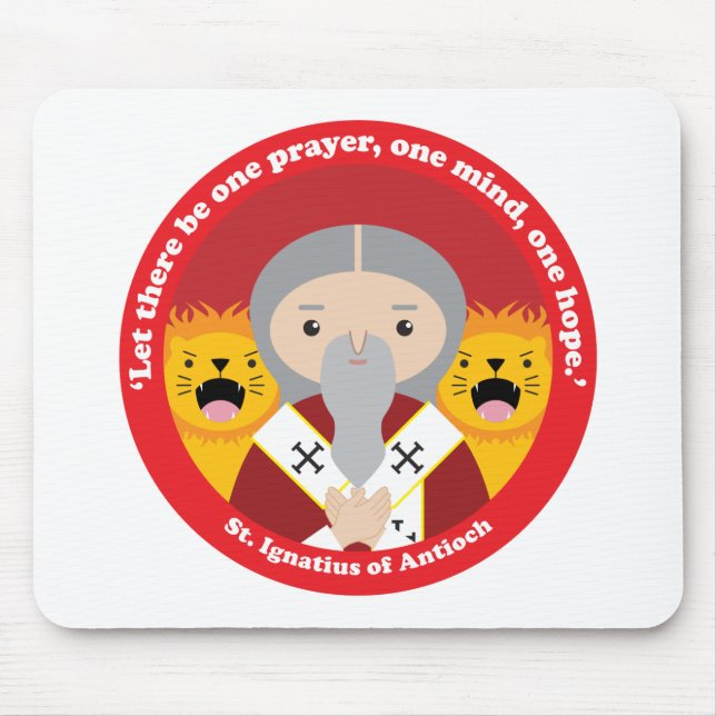 St. Ignatius of Antioch Mouse Pad (Front)