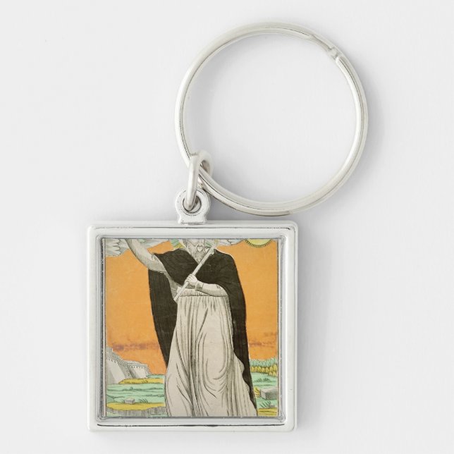 St. Ignatius of Loyola Keychain (Front)