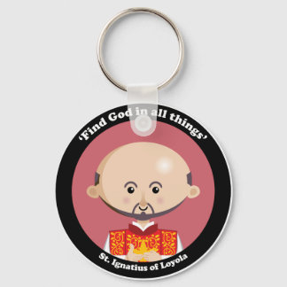 St. Ignatius of Loyola Keychain