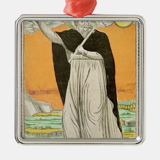 St. Ignatius of Loyola Metal Ornament (Front)