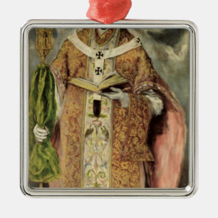 St. Ildefonso 1605-1610 Metal Ornament