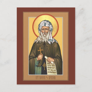 St. Isaac the Syrian Prayer Card