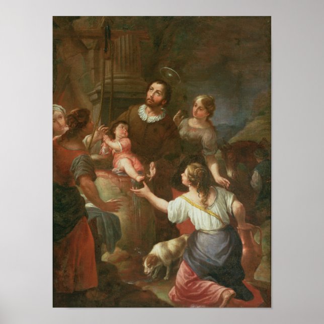 St. Isidore and the Miracle at the Well Poster (Front)