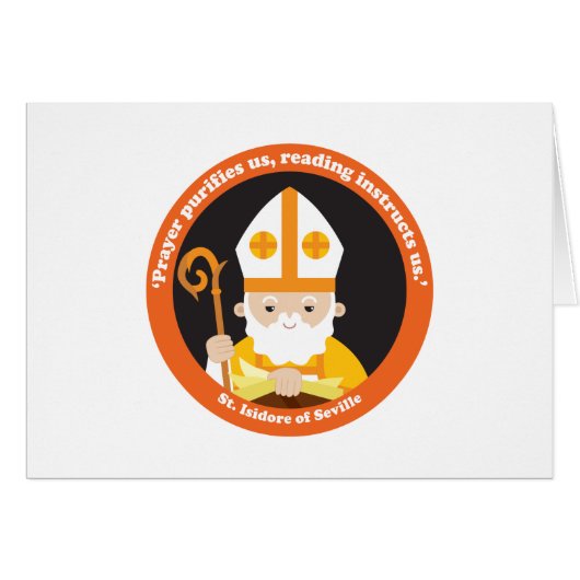 St. Isidore of Seville (Front Horizontal)