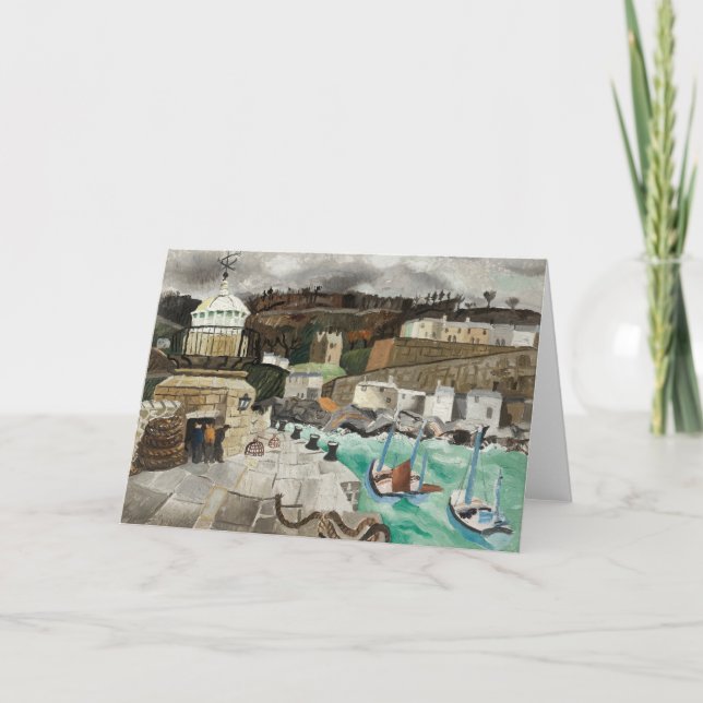 St. Ives, Cornwall | Christopher Wood Card (Front)