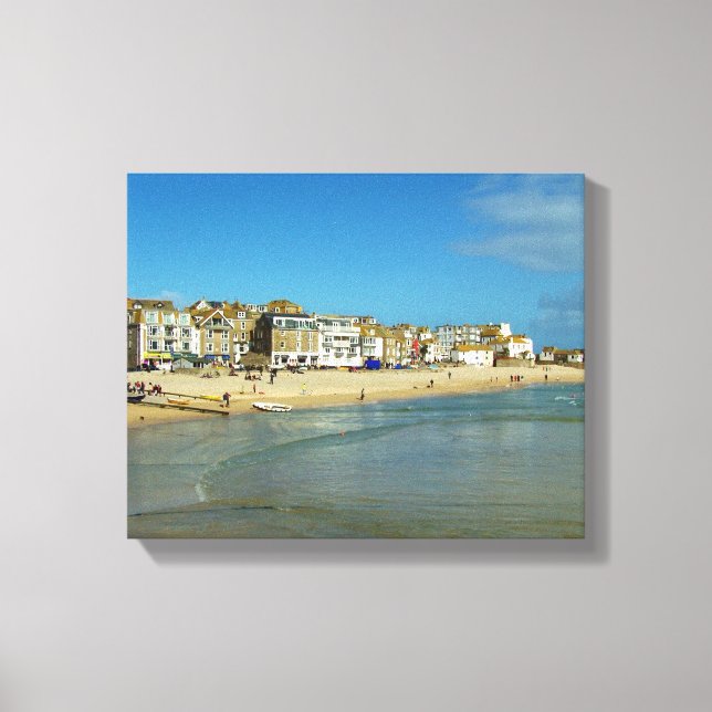 St Ives Cornwall England Photo Canvas Print (Front)