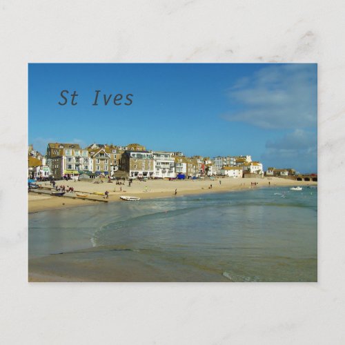 St Ives Cornwall England Photo Postcard