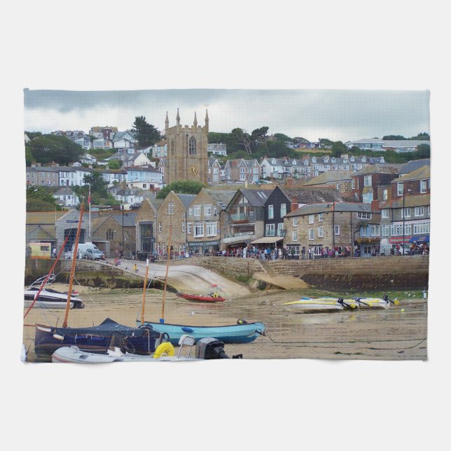 St Ives Cornwall England Towel (Horizontal)