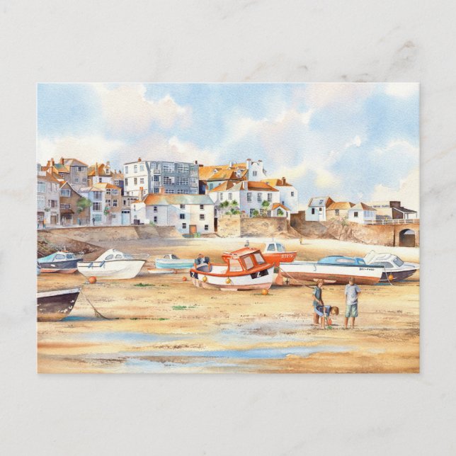 St. Ives, Cornwall Postcard (Front)