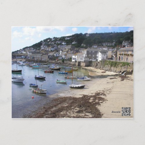 St Ives Harbour Cornwall UK Postcard