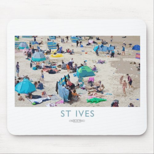 St Ives Railway Poster Mouse Pad