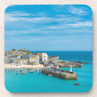 St Ives skyline Beverage Coaster