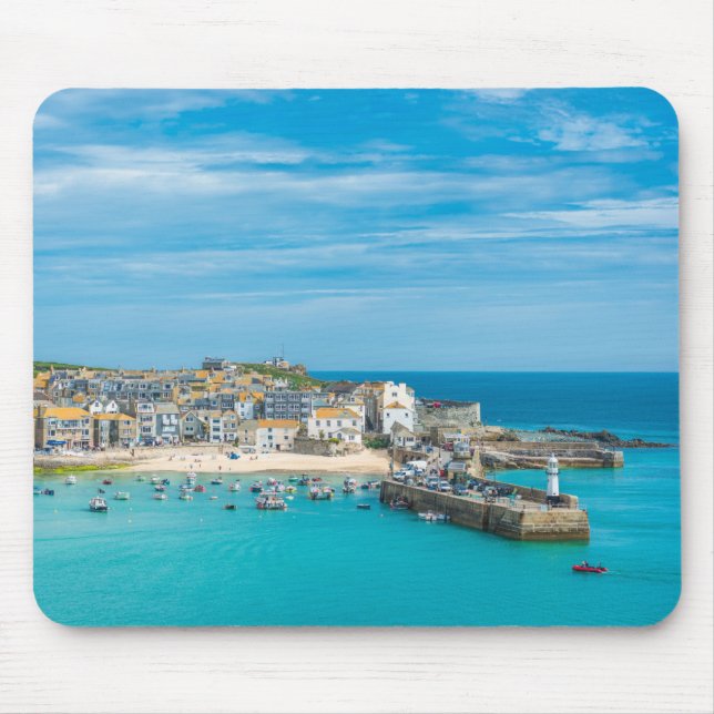 St Ives skyline Mouse Pad (Front)