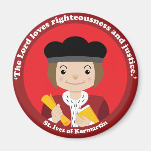 St. Ivo Kermatin Magnet