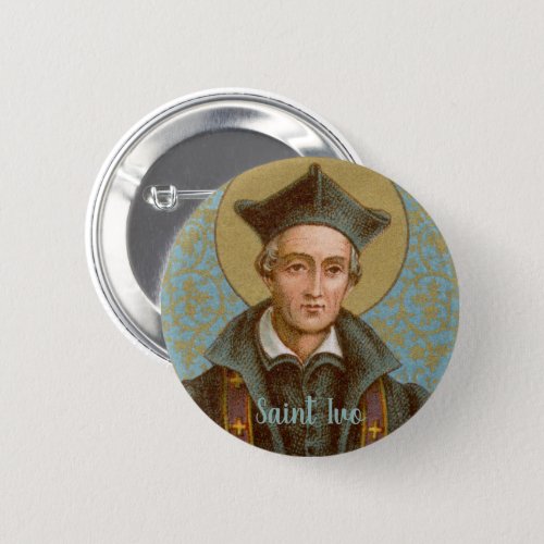 St Ivo of Kermartin BK 015 Button