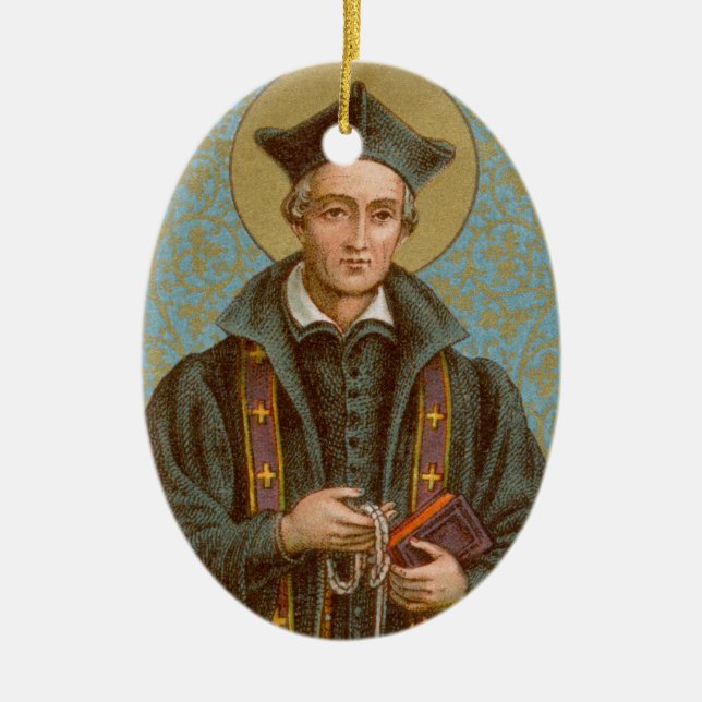 St. Ivo of Kermartin (BK 015) Ceramic Ornament (Front)