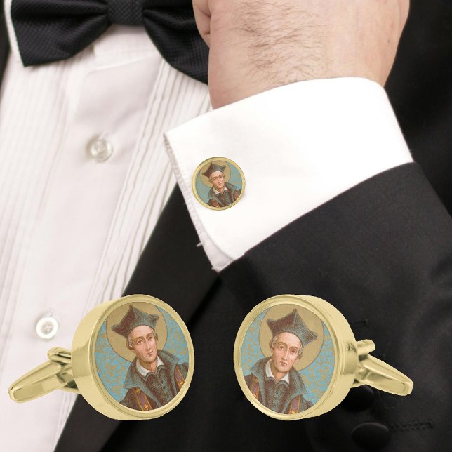 St. Ivo of Kermartin (BK 015) Cufflinks (Creator Uploaded)
