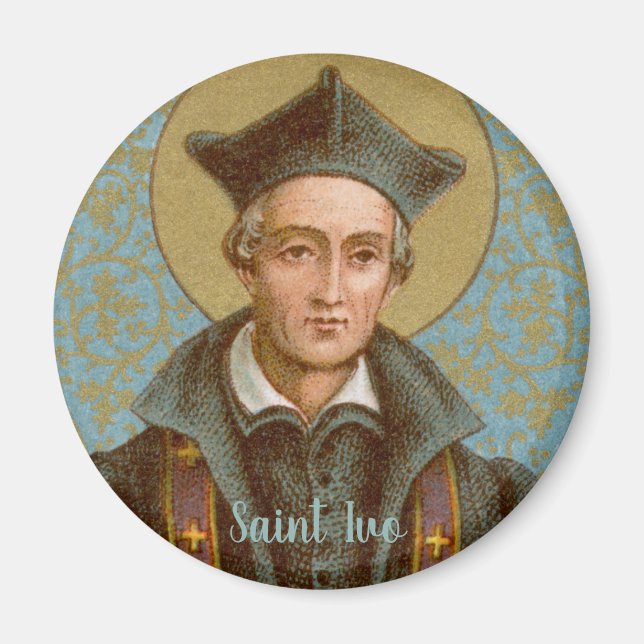 St. Ivo of Kermartin (BK 015) Magnet (Front)