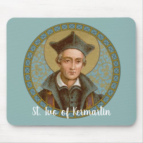 St Ivo of Kermartin BK 015 Mouse Pad