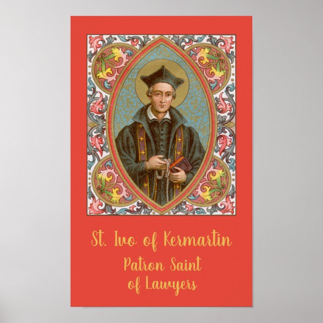 St. Ivo of Kermartin (BK 015) Poster (Front)