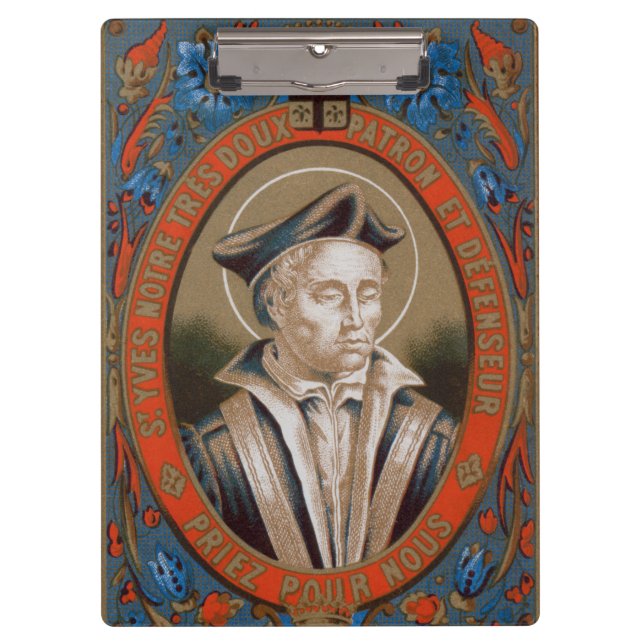 St. Ivo of Kermartin (M 005) Clipboard (Front)
