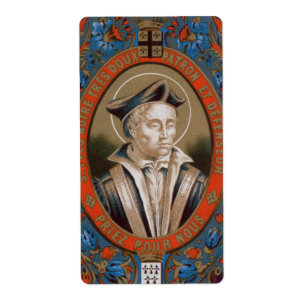 St. Ivo of Kermartin (M 005) Label