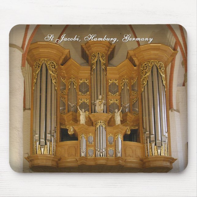 St Jacobi organ mousepad (Front)