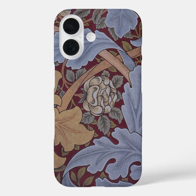 St. James Acanthus Leaf Pattern by William Morris Case-Mate iPhone Case (Back)