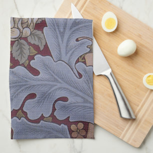 St. James Acanthus Leaf Pattern by William Morris Kitchen Towel