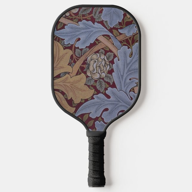 St. James Acanthus Leaf Pattern by William Morris Pickleball Paddle (Front)