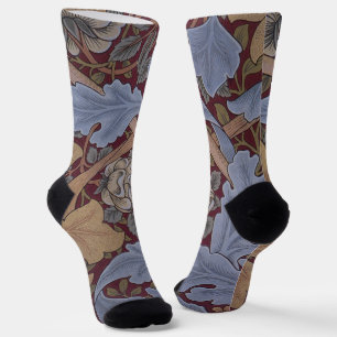 St. James Acanthus Leaf Pattern by William Morris Socks