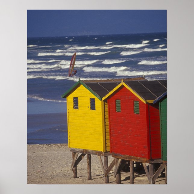 St. James Bay Bathing Boxes, near Capetown, 3 Poster (Front)