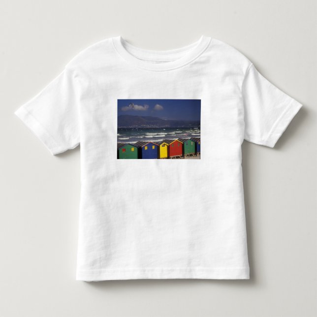 St. James Bay Bathing Boxes, near Capetown, Toddler T-shirt (Front)