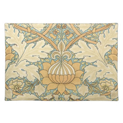 St James by William Morris Acanthus Leaves Cloth Placemat