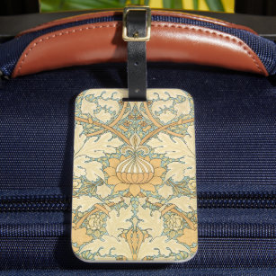 St. James by William Morris, Acanthus Leaves Luggage Tag
