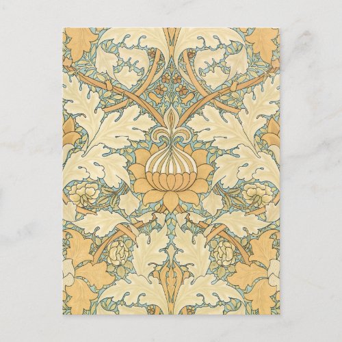 St James by William Morris Acanthus Leaves Postcard