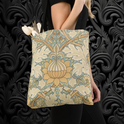 St James by William Morris Acanthus Leaves Tote Bag