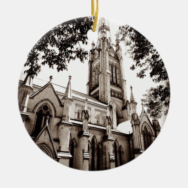 St. James' Cathedral Church Ceramic Ornament (Front)