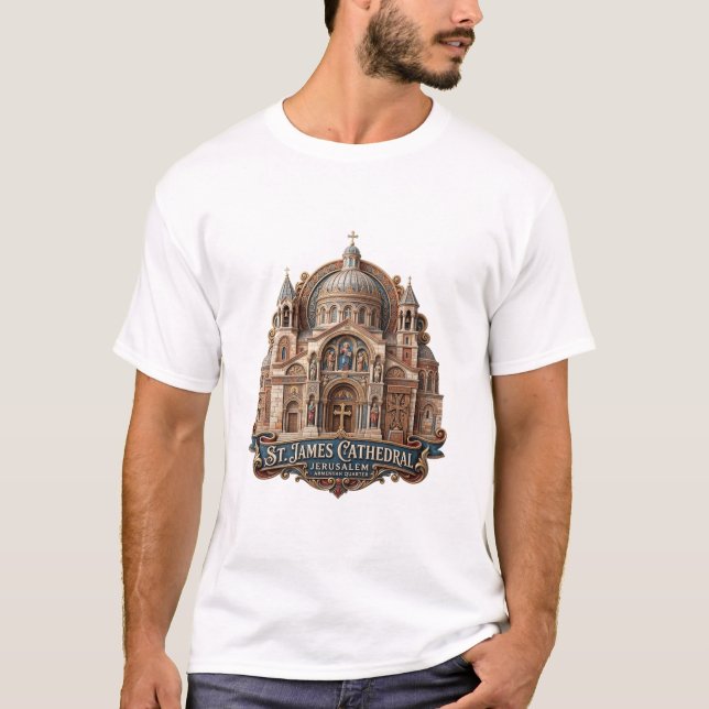 ST. JAMES CATHEDRAL JERUSALEM T-Shirt (Front)