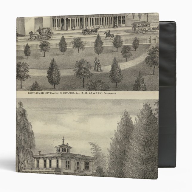 St James Hotel, residence 3 Ring Binder (Front/Inside)