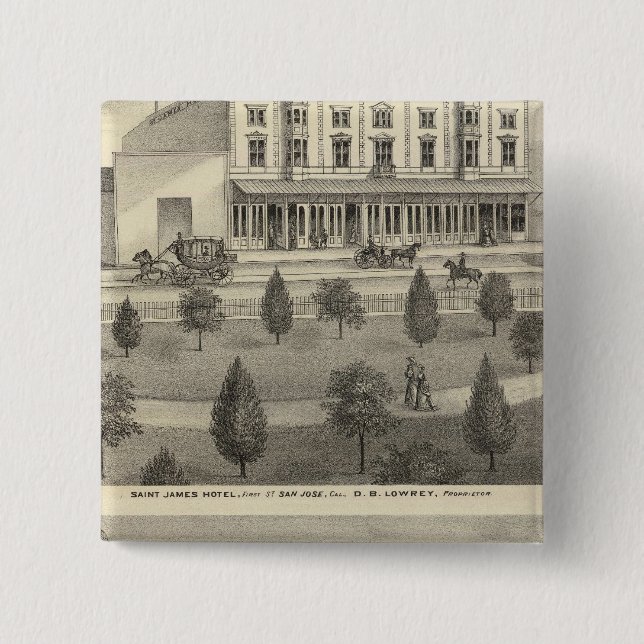 St James Hotel, residence Button (Front)
