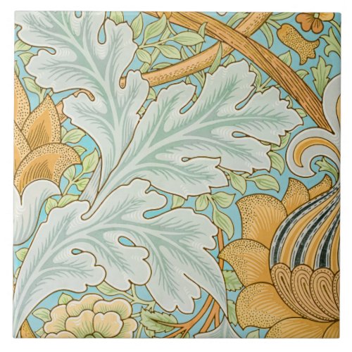 St James Pattern by William Morris Ceramic Tile