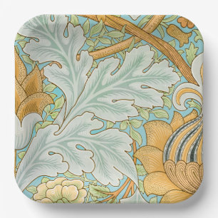 St James Pattern (by William Morris) Paper Plates