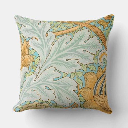 St James Pattern by William Morris Throw Pillow